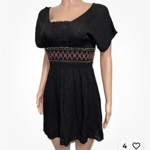 Mind Code Black Mini Dress
